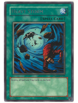 Heavy Storm Unlimited Rare Dark Legends DLG1-EN049 LP - Image 1