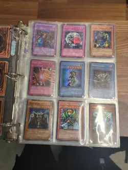 YuGiOh Konami Original Large D Ring Binder With Card Collection - Image 3