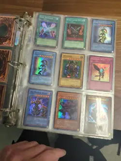 YuGiOh Konami Original Large D Ring Binder With Card Collection - Image 4