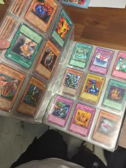 YuGiOh Konami Original Large D Ring Binder With Card Collection - Image 5