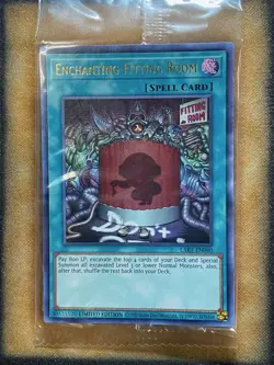 Yugioh Enchanting Fitting Room LART-EN040 Ultra Rare Lost Art Promo SEALED - Image 1