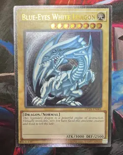 Yu-Gi-Oh! Blue-Eyes White Dragon OP28-EN001 ** Ultimate Rare * Pack Fresh - Image 1