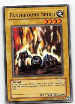 Earthbound Spirit LON-045 Labyrinth of Nightmare Common LP Yu-Gi-Oh - Image 1