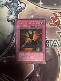 (YT) Judgment of Anubis DCR-105 Dark Crisis 1st Edition Secret YU-GI-OH VLP - Image 1