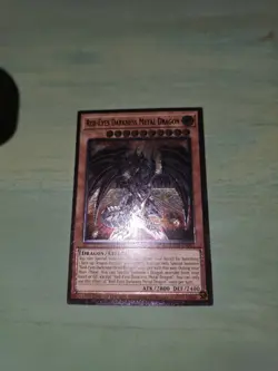 Red-Eyes Darkness Metal Dragon YGO Yu-Gi-Oh! UP01 Ultimate Rare NM - Image 5