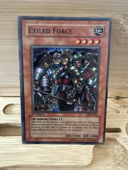 Yu-Gi-Oh! TCG Exiled Force LOD-023 Super Rare 1st Edition - Image 1