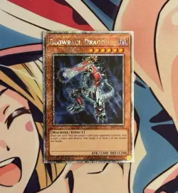 Yu-GI-Oh Blowback Dragon Platinum Secret Rare RA03 EN138 Bonanza NM - Image 1