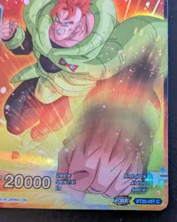 Android 16 BT20-051 Foil Common Power Absorbed Dragon Ball Super Card Game - Image 5