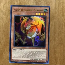 Agido the Ancient Sentinel 1st Edition Ultra Rare MAMA-EN028 Yu-Gi-Oh! - Image 1