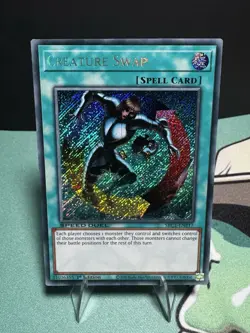 Yugioh Creature Swap Secret Rare Speed Duel SBC1-ENE17 NM Near Mint 1st Edition - Image 2