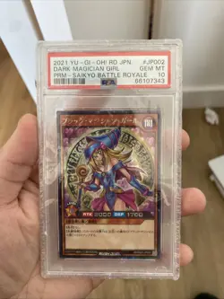 PSA 10 DARK MAGICIAN GIRL RD/G001-JP002 Secret Rare YuGiOh Rush Duel Japan - Image 1