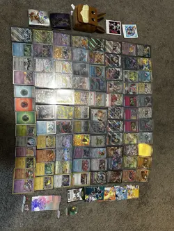 Pokemon TCG 92 Card Lot With PSA GRADED, PRISMATIC PROMO EEVEE 174, SIRs & More - Image 2