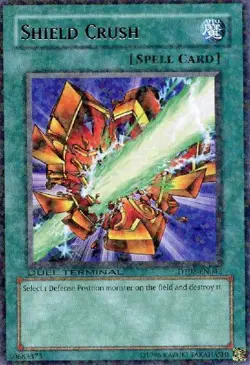 Shield Crush - DT02-EN042 - Rare - Duel Terminal x1 - Lightly Played - Image 1