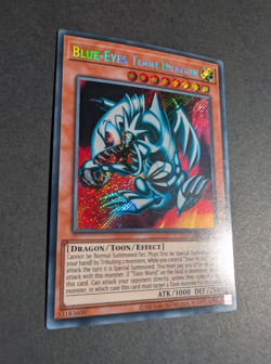 Yugioh Blue Eyes Toon Dragon SRL-EN000 25th Anniversary Reprint Secret Rare - Image 2