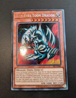 Yugioh Blue Eyes Toon Dragon SRL-EN000 25th Anniversary Reprint Secret Rare - Image 4