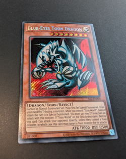 Yugioh Blue Eyes Toon Dragon SRL-EN000 25th Anniversary Reprint Secret Rare - Image 5