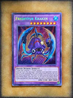 Yugioh Frightfur Kraken FUEN-EN020 Secret Rare NM - Image 1