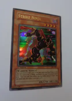Strike Ninja IOC-007 (Ultra Rare, 1st Edition, Moderately Played / MP) Yugioh - Image 1