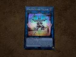 Yugioh Protectcode Talker CYAC-EN048 Super Rare 1st Edition Near Mint - Image 1