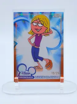 Topps Chrome 2026 Throwback Lizzie McGuire DC-1 Orange 13/25 - Image 1