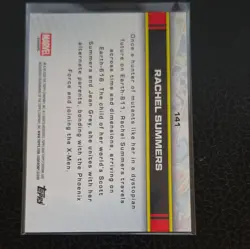 2026 Topps Chrome Marvel Comics Blue Refractor /150 - Rachel Summers - Image 2