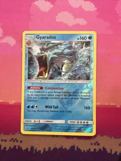 Pokemon Card Gyarados Dragon Majesty Reverse Holo Rare 20/70 Near Mint - Image 1