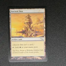 MTG Magic - 1x Ancient Den - Artifact Land - NM - Image 2