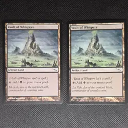 MTG 1x Vault of Whispers - Mirrordin Artifact land - Excellent condition NM - Image 1