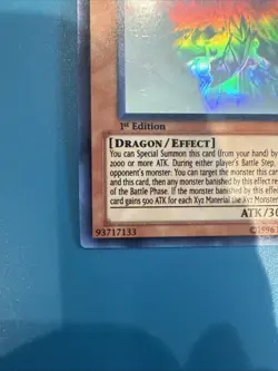 Galaxy-Eyes Photon Dragon (Ghost Rare) PHSW-EN011 Photon Shockwave 1st Edition - Image 2