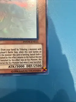 Galaxy-Eyes Photon Dragon (Ghost Rare) PHSW-EN011 Photon Shockwave 1st Edition - Image 3