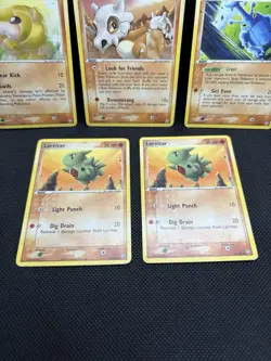 6 Vintage Pokemon Cards Lot EX Team Rocket Returns Set 2004 MP/HP - Image 3