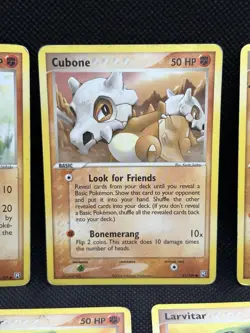 6 Vintage Pokemon Cards Lot EX Team Rocket Returns Set 2004 MP/HP - Image 5