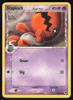 Pokemon TCG - Power Keepers - Trapinch 68/108 - P - Image 1