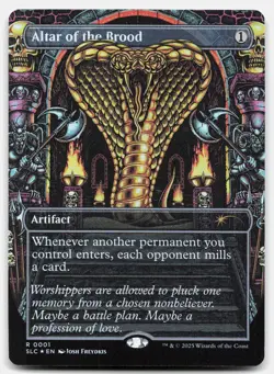 Altar of the Brood (Foil Borderless) - NM - SLD SLC Secret Lair #0001 MTG Magic - Image 1
