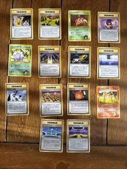 Pokemon Japanese Gym Heroes/Challenge Card Lot of 14 • Common/Uncommon - Image 1