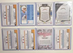 2026 8 Card NFL Football Omarion Hampton ROOKIE LOT PLUS 4 Chargers Refractors - Image 2