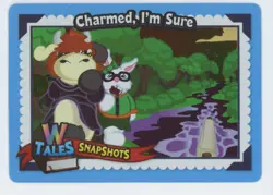 Webkinz Tales Snapshots Insert Card - Charmed, I'm Sure - Image 1