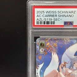 PSA10 Signed Shinano Foil Weiss Schwarz Azur Lane vol.2 AZL/S119-038EX SEC+ JP - Image 3