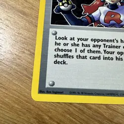 Pokemon Card - Rocket's Sneak Attack Team Rocket 72/82 Unlimited Rare - Image 3