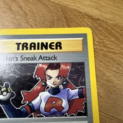 Pokemon Card - Rocket's Sneak Attack Team Rocket 72/82 Unlimited Rare - Image 5