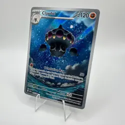Pokemon Claydol 092/086 Chaos Rising Illustration Rare IR Holo TCG Card - Image 3