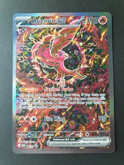Oricorio ex MEP 024 Ultra-Premium UPC Black Star PROMO Pokemon Card | NEAR MINT - Image 1