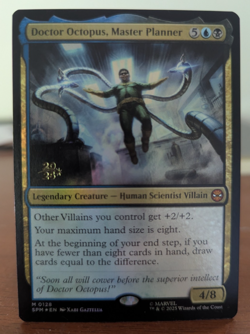 MTG FOIL PRERELEASE Doctor Octopus, Master Planner SPM - Image 1