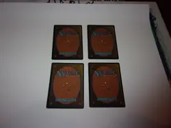 Bog Rats X4 Dark Magic the Gathering card MTG lot - Image 2