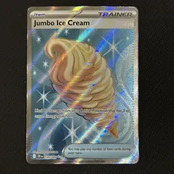 Jumbo Ice Cream 109/086 Full Art ME04 Chaos Rising Pokemon Card NM - Image 1