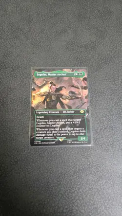 [MTG]Legolas, Master Archer (Borderless) Universes Beyond: the Lord of the Rings - Image 1