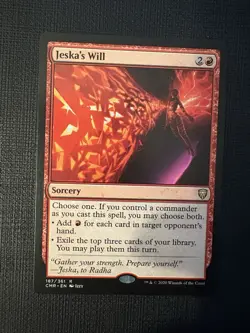 Jeska's Will - MTG - Commander Legends - Image 1