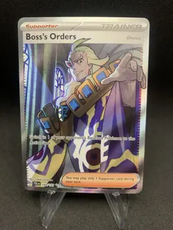 Boss's Orders Full Art Pokemon TCG Card Paldea Evolved Ultra Rare 248/193 NM- - Image 1