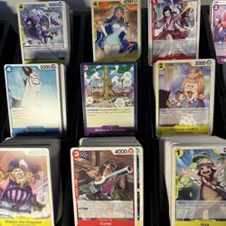 1000 One Piece Card Game Bulk Lot NM C/UC Random Mixed Cards Common Uncommon - Image 3