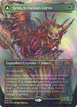 Foil Grist, Voracious Larva // Grist, the Plague Swarm - MH3 - 472 | MTG Card - Image 1